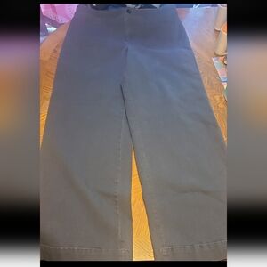 Loft flare gray jeans